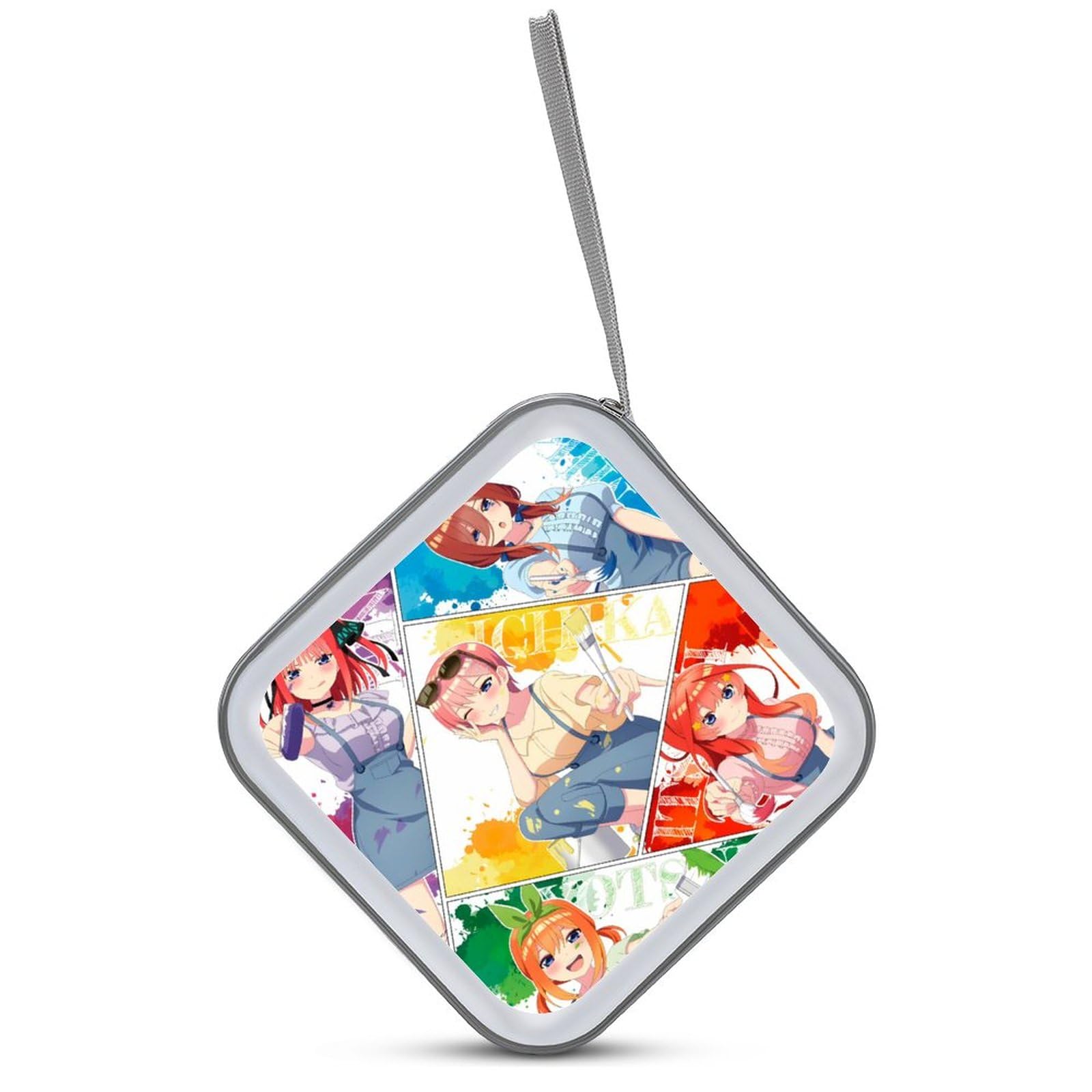Amazon.co.jp: 五等分の花嫁 Cdケース 収納ボックス 大容量 Cdケース
